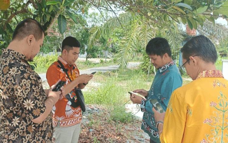 Diskominfo Palangka Raya Validasi Area Blank Spot