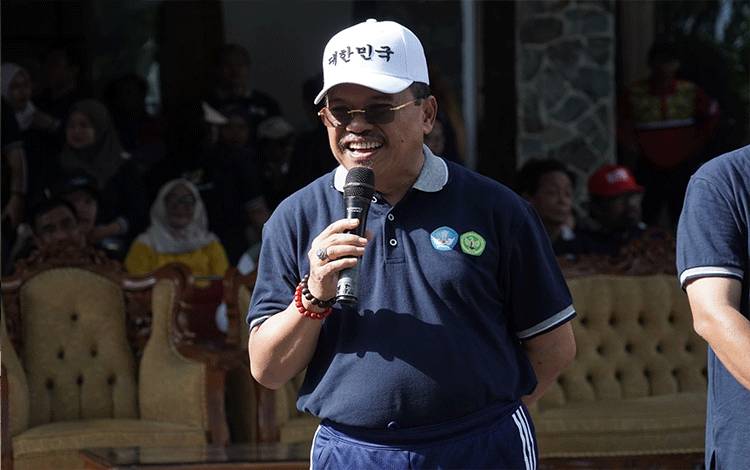 Sekda Kalteng Hadiri Dies Natalis Universitas Palangka Raya