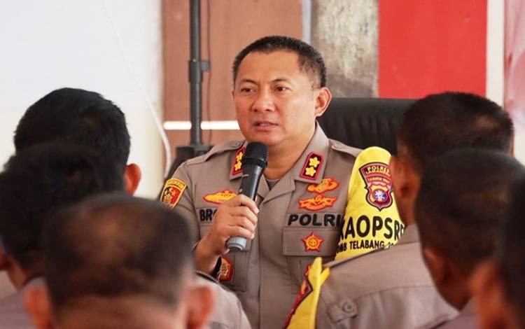 Kapolres Lamandau Minta Masyarakat Patuhi Maklumat Kapolda Kalteng