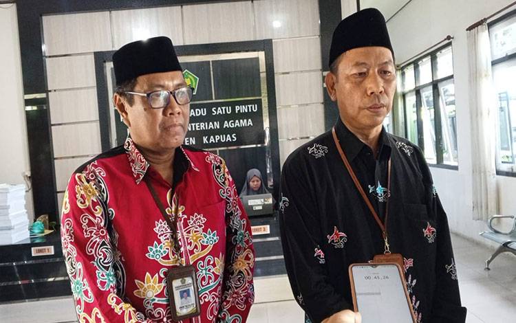 Kepala Kemenag Kapuas Apresiasi Partisipasi Warga Madrasah Donasi untuk Palestina