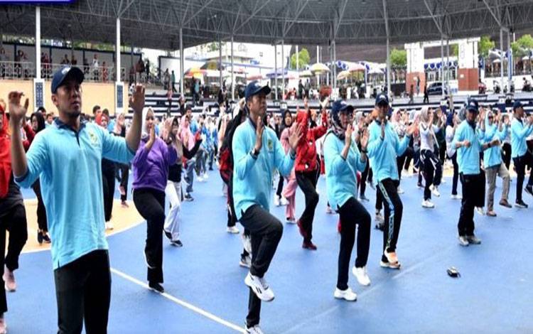 Pj Bupati Barito Utara Hadiri Haornas ke-40 Tingkat Kabupaten