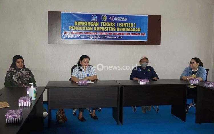 Diskominfosantik Kalteng Dorong Diskominfo Palangka Raya Optimalkan Peran KIM
