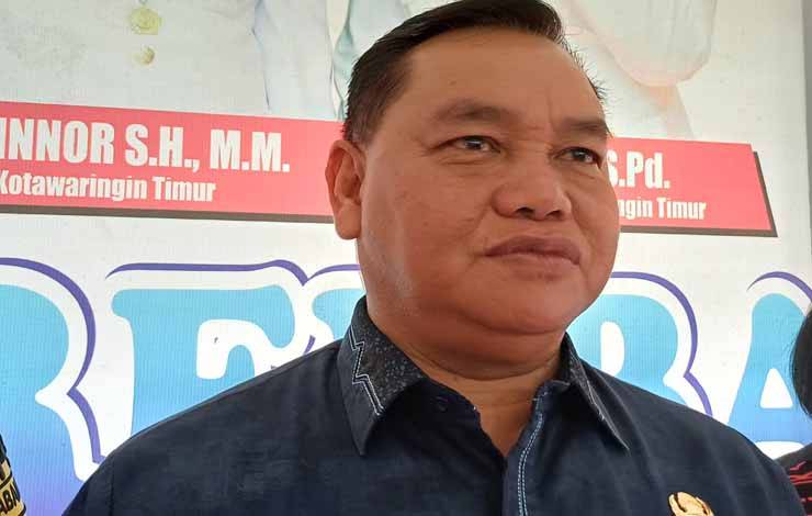 Bupati Kotawaringin Timur Halikinnor. (FOTO: DEWIP)