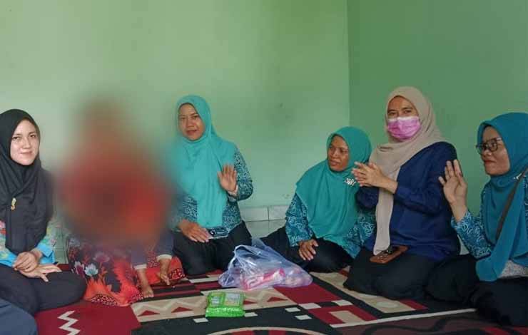 Kelurahan Kalampangan Bersama TP PKK Lakukan Grebek Stunting