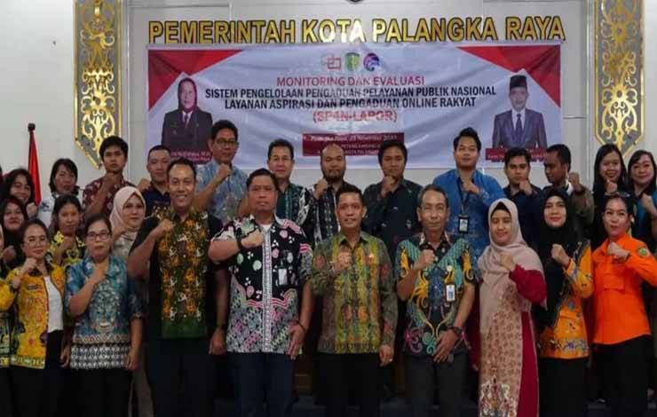 Pemko Palangka Raya Optimalkan SP4N-LAPOR
