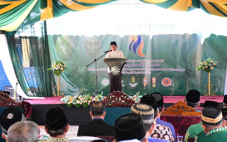 Pj Bupati Kapuas Apresiasi Peran dan Keberadaan Muhammadiyah Bagi Daerah