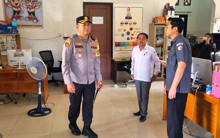 Polres Lamandau Perkuat Sinergi dengan Bawaslu