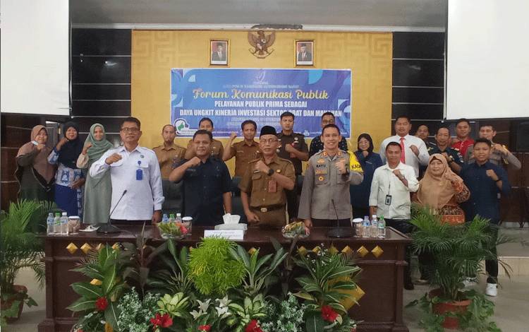 Perkuat Sinergisme Dalam Mengawasi Peredaran Obat dan Makanan, Loka POM Kobar Gelar Forum Komunikasi Publik