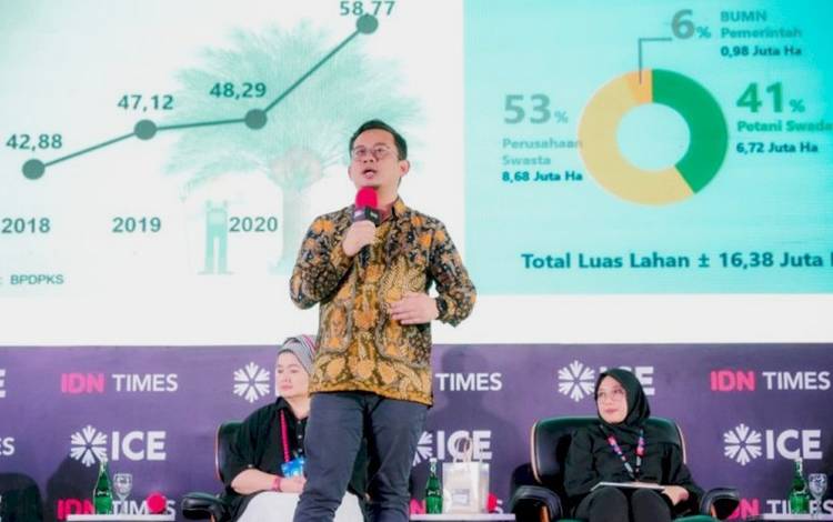 Target Produksi Kelapa Sawit di Indonesia Rp50 Juta Ton