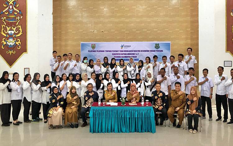 Nakes Puskesmas di Kapuas Ikuti Pelatihan Pelayanan Terpadu PTM