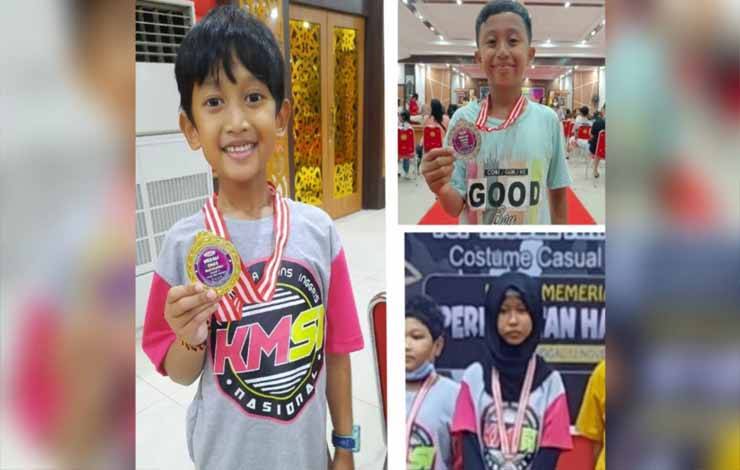 3 Peserta Didik MIN 1 Kapuas Raih Medali di Ajang KMSI 2023