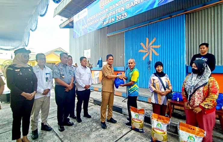 Pemkab Barito Utara Launching Penyaluran Bantuan Sembako