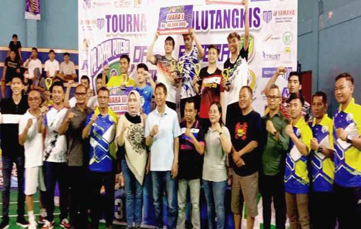 Turnamen Bulu Tangkis Dayak Putra Open 2023 Resmi Ditutup