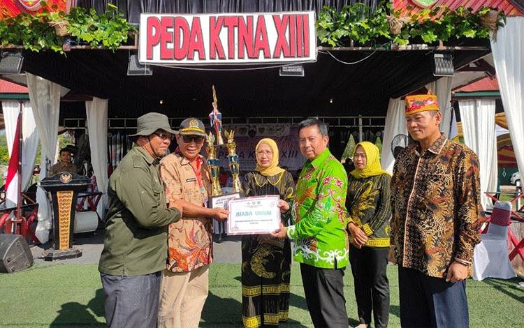 Kobar Juara Umum PEDA KTNA XIII Kalteng