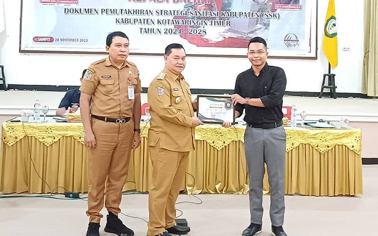 Bupati Kotim Berharap Target Penanganan Perumahan, Permukiman, Air Minum dan Sanitasi Tercapai