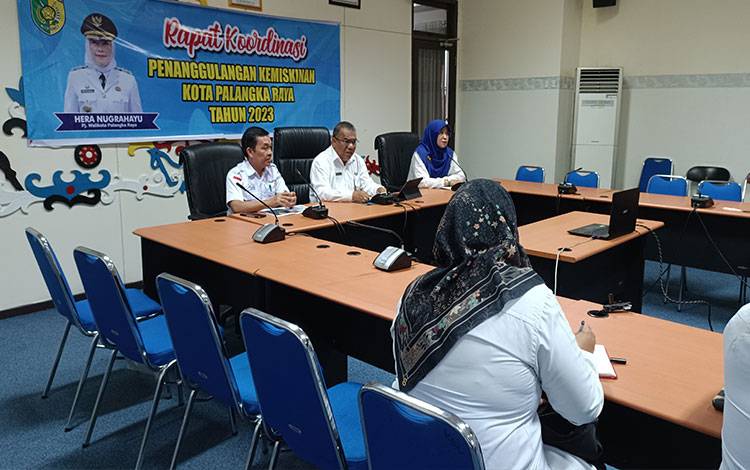 Pemko Palangka Raya Gelar Rakor Penanggulangan Kemiskinan