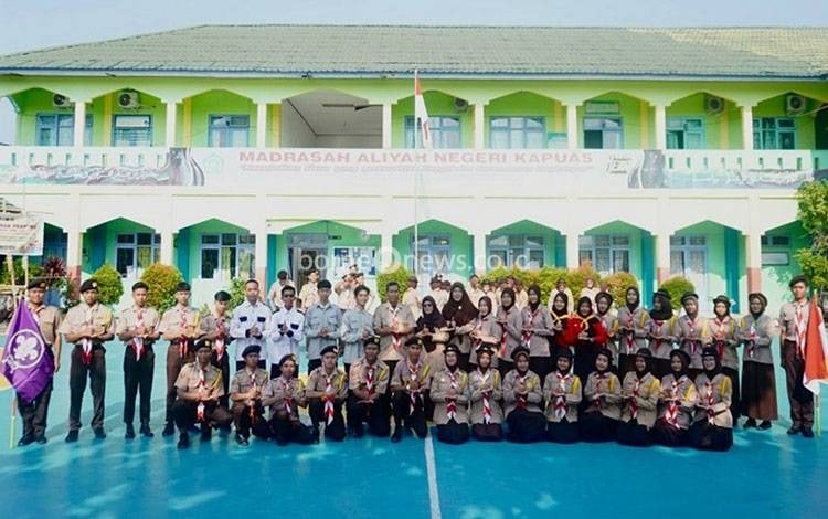 Kepala MAN Kapuas : Kegiatan Pramuka Upaya Perkuat Karakter Peserta Didik