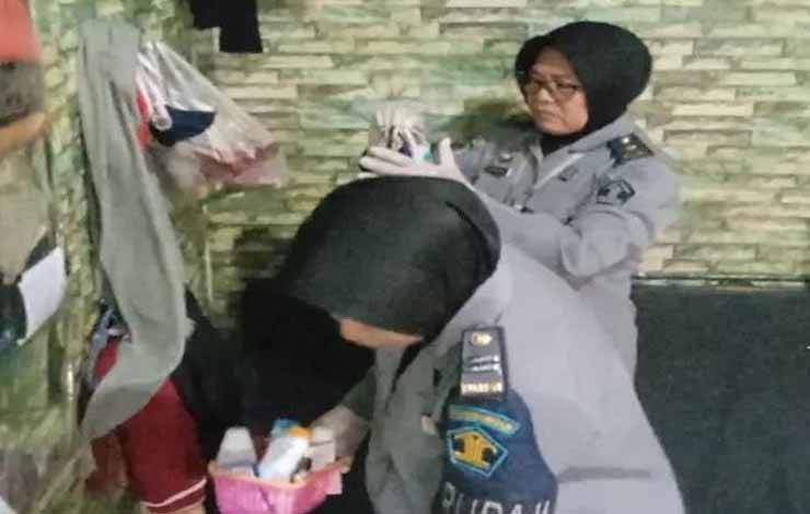 Lapas Perempuan Palangka Raya Gelar Razia Kamar Hunian untuk Memerangi Halinar