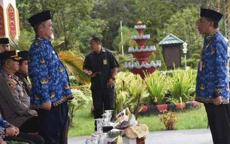 Pj Bupati Katingan Tegaskan ASN Harus Hindari Politik Praktis