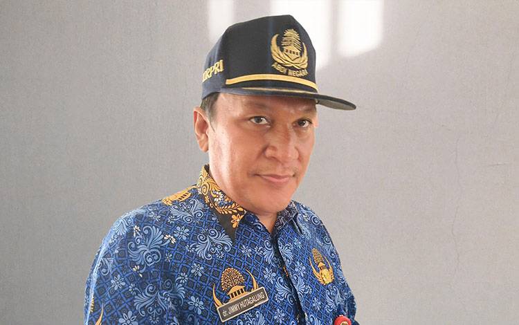 Kepala Dinas Kesehatan Barito Timur, Jimmi WS Hutagalung. (FOTO: BOLE MALO)