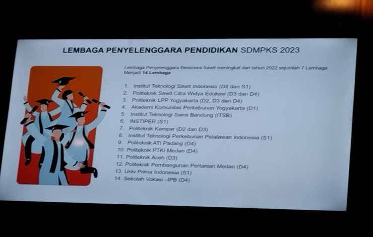 Ini Syarat Perguruan Tinggi Kalteng Bisa Salurkan Beasiswa dari BPDPKS