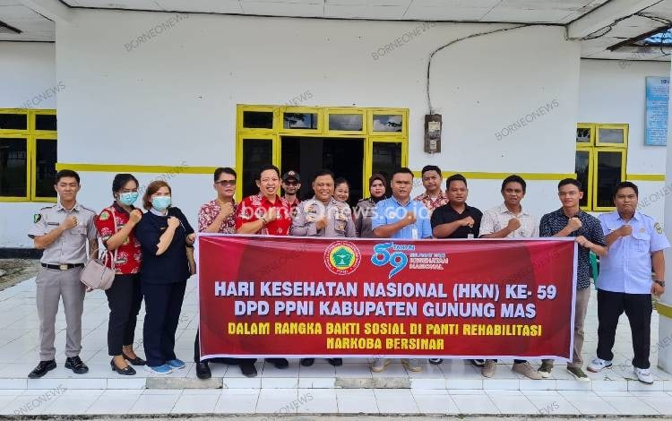 PPNI Gunung Mas Baksos di Rumah Rehabilitasi Narkoba Bersinar