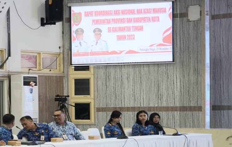 Pemerintah Pusat Tetapkan 8 Aksi Pemprov Kalteng Terkait HAM