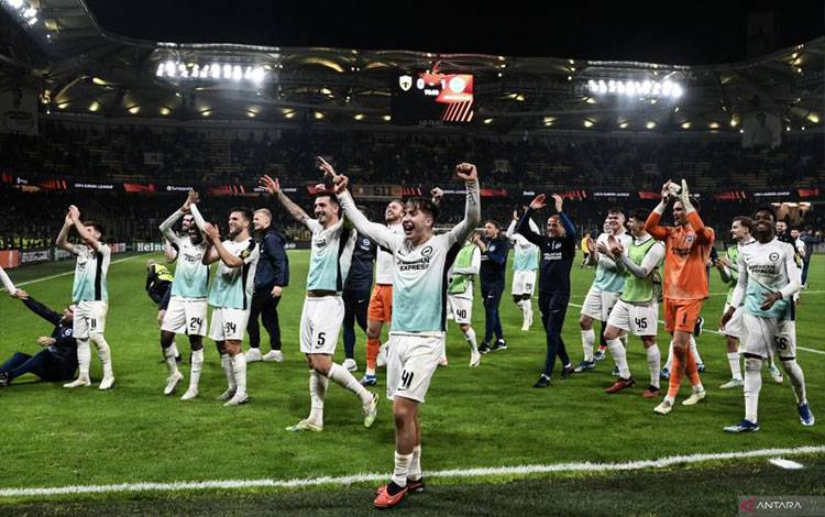 Brighton dan West Ham United Pastikan Tiket Fase Gugur Liga Europa