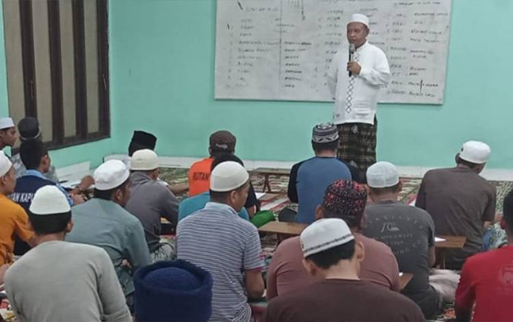 Rutan Kapuas Berikan Pembelajaran Dasar Agama kepada Warga Binaan
