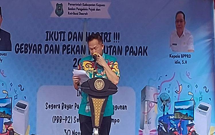 Masyarakat Kapuas Diimbau Taat Bayar Pajak