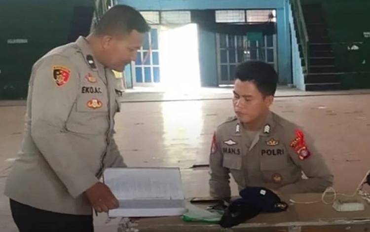 Polsek Selat Tingkatkan Patroli Jelang Pemilu 2024