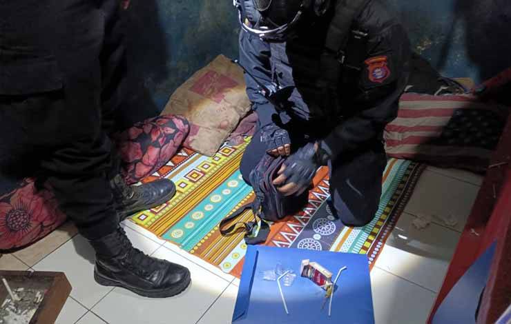 Pesta Sabu di Barak, 6 Pria Diamankan Tim Patroli PPRC Polda Kalteng