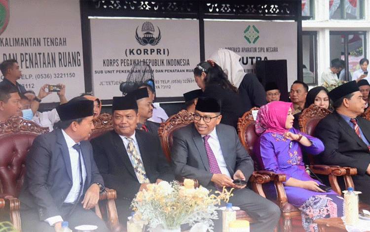 Pj. Bupati Seruyan Hadiri Upacara Peringatan Hari Bakti ke-78 Pekerjaan Umum