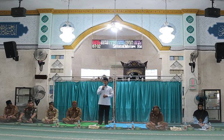 Siraman Rohani untuk Aparatur Sipil Negara dilingkungan Pemerintah Kabupaten Seruyan (FOTO; PROKOM SERUYAN)