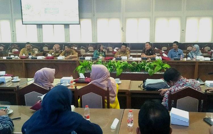 DPRD Kalteng Terima Kunjungan DPRD Kota Banjarmasin