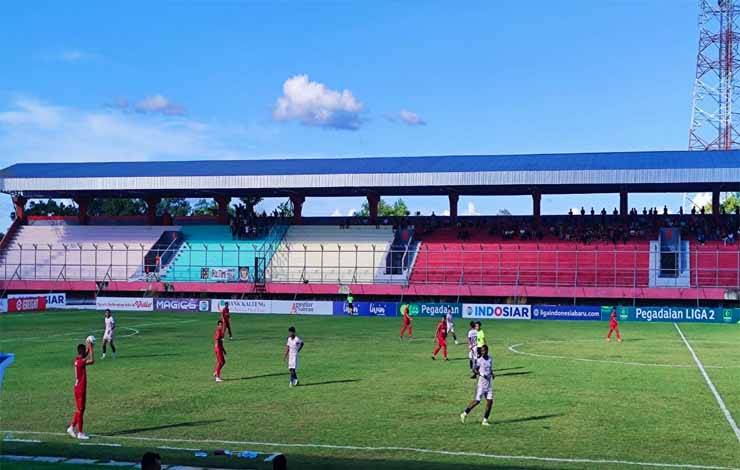 Ini Hasil Pertandingan Persipal Palu Vs Kalteng Putra di Stadion Tuah Pahoe