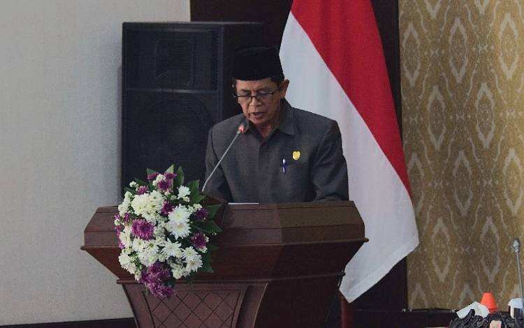 Anggota DPRD Kalteng, Muhajirin. (FOTO: DONNY D)