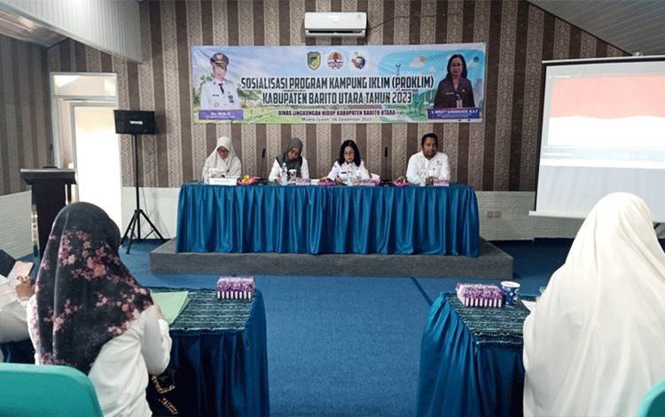 Pemkab Barito Utara Melaksanakan Sosialisasi Program Kampung Iklim