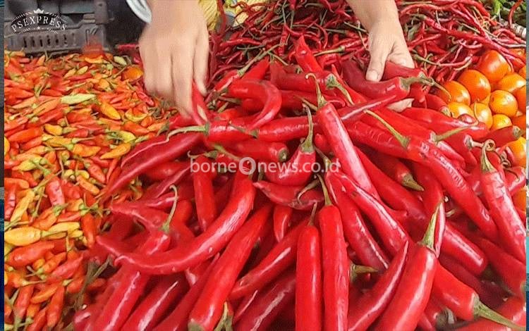 Kalteng Masuk Urutan Kedua Harga Cabai Rawit Merah Termahal se-Indonesia