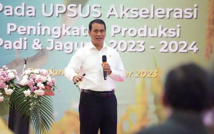 Mentan: Penanggulangan Masalah Petani Kunci Tingkatkan Produksi Pangan