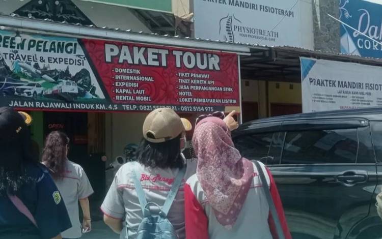 BPPRD Palangka Raya Lakukan Pendataan Pajak Reklame
