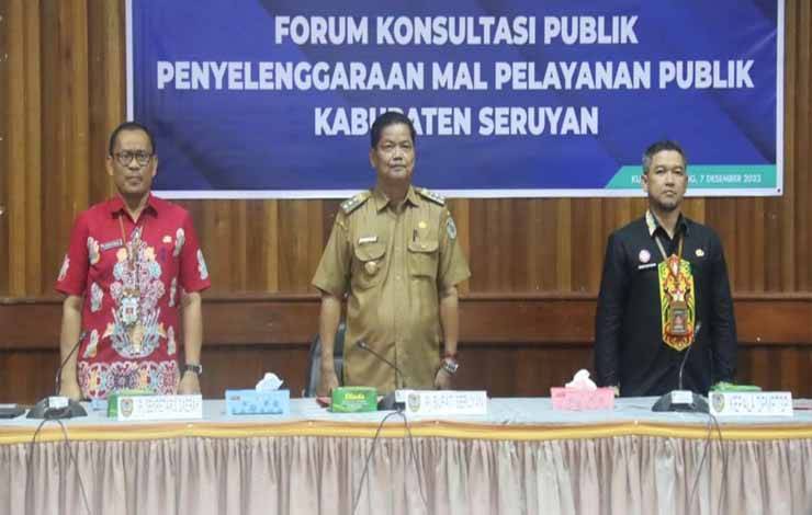 Perangkat Daerah Diminta Siapkan Diri Penyelenggaraan MPP di Seruyan