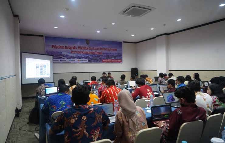 Diskominfosantik Kalteng Beri Pelatihan Teknologi