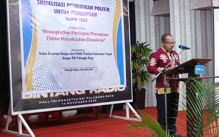 Badan Kesbangpol Kalteng Ajak Peran Aktif Perempuan di Kancah Politik  ?