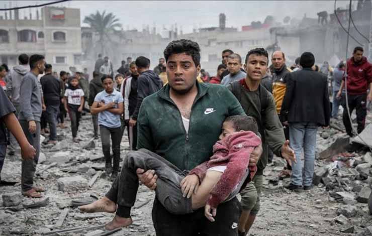 Korban Tewas Akibat Serangan Israel di Gaza Sudah 17.200 Orang