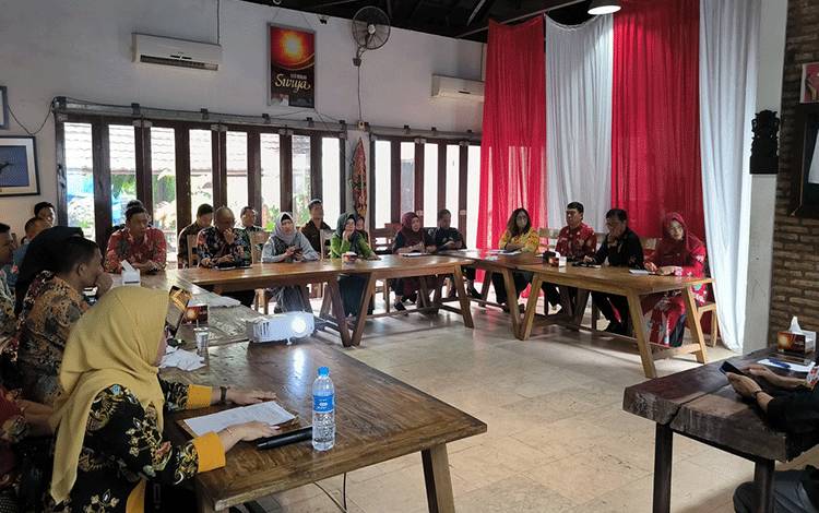 Kegiatan Monitoring dan Evaluasi (Monev) Pengumpulan Data Indeks Harmoni. (FOTO:JERY)