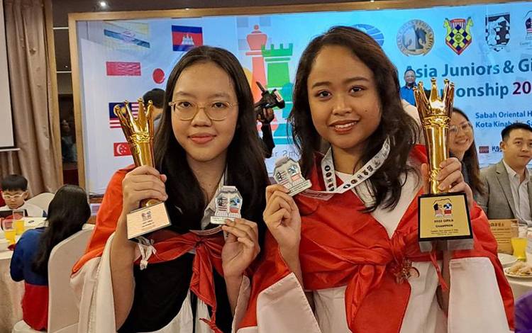 Diajeng Juara Kejuaraan Catur Junior Asia Timur 2023
