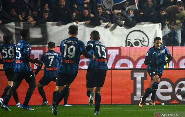 Gol Luis Muriel Kunci Kemenangan 3-2 Atalanta atas AC Milan