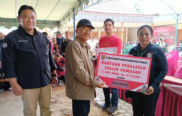 Pemprov Kalteng Bantu Peralatan UMKM Barito Timur Senilai Rp200 Juta