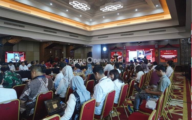 Peserta High Level Meeting di Palangka Raya. (FOTO:ARIF)